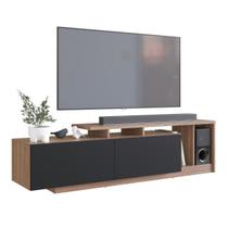 Rack Linea 2 Portas e Nicho para TV de até 50 Polegadas B91 Emovell Rack Linea 2 Portas e Nicho para TV de até 50 Polegadas B91 Emovell