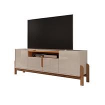 Rack Lizz 1,70 m Off White Cedro Casa D Móveis Sala