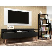 Rack Londres com Estante Escada e Painel para TV Madesa Rack Londres com Estante Escada e Painel para TV Madesa