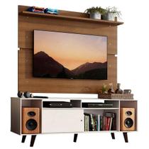 Rack Madesa Cancun com Pés e Painel para até 65 Polegadas Rack Madesa Cancun com Pés e Painel para até 65 Polegadas