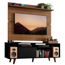 Rack Madesa Cancun com Pés e Painel para Até 65 Polegadas