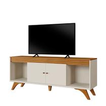 Rack Madrid 2 Portas Detalhe Ripado - Mavaular