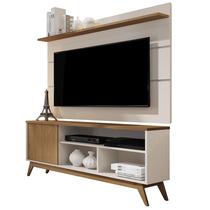 Rack Malbec Wood e Painel Vivare 1.36 para Sala TV até 55" - Giga Móveis