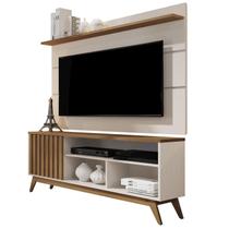 Rack Malbec Wood e Painel Vivare 1.36 para Sala TV até 55"