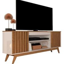 Rack malibu wood ripado off white/freijo