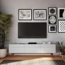 Rack Manchester I 3 GV Branco Acetinado 180 cm