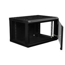 Rack Mini Parede 19" Evus 6u Preto 600450mm Rack Mini Parede 19" Evus 6u Preto 600450mm