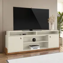 Rack Montana Bancada para Sala Estar TV até 75 Polegadas com Rodizio Rack Montana Bancada para Sala Estar TV até 75 Polegadas com Rodizio