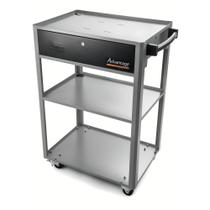 Rack Móvel Aberto para Computador - Cinza Tramontina PRO