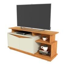 Rack Napoli 2 Portas com prateleira para TV 55 Polegadas