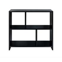 Rack Nicho Aparador Sala Quarto Escritório Mdf Preto - trovarelli