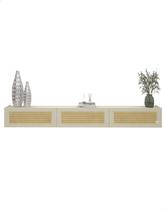 Rack Nicho Modulo Suspenso 3 Portas Palina 2170 Off-White Rack Nicho Modulo Suspenso 3 Portas Palina 2170 Off-White