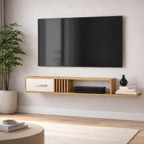 Rack Nicho Suspenso Pequeno Sala Quarto Mônaco - JM3 Móveis Rack Nicho Suspenso Pequeno Sala Quarto Mônaco - JM3 Móveis