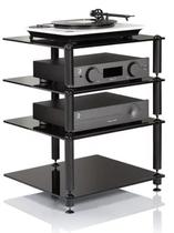 Rack Norstone HIFI Bergen 2 com Prateleira de Vidro Rack Norstone HIFI Bergen 2 com Prateleira de Vidro