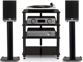 Rack Norstone HIFI Bergen 2 + Par de Pedestal Stylum 2