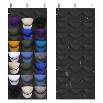Rack organizador de chapéus Dofilachy para bonés de beisebol com 24 bolsos