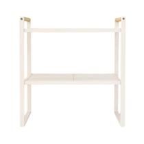 Rack Organizador Multiuso 37,5x34 com Alça de Madeira - 7908153053702 Rack Organizador Multiuso 37,5x34 com Alça de Madeira - 7908153053702