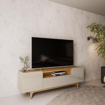 Rack Orlando Para Tv de até 75" Taurii/Off White Linea Brasil