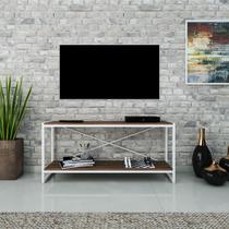 Rack P/TV C/02 Prateleiras Dynamica 120cm Est.Branca Rack P/TV C/02 Prateleiras Dynamica 120cm Est.Branca