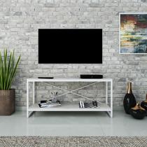 Rack P/TV C/02 Prateleiras Dynamica 120cm Est.Branca Rack P/TV C/02 Prateleiras Dynamica 120cm Est.Branca