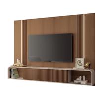 Rack Painel Para Tv 85 Polegadas kansas 219x164-EdeCasaMoveis Rack Painel Para Tv 85 Polegadas kansas 219x164-EdeCasaMoveis