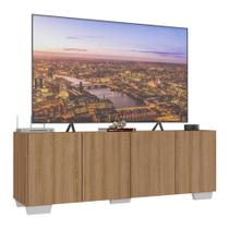 Rack Para Até 50 Polegadas Com Mp1072 Rustic branco