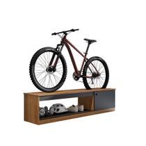 Rack Para Bike Wind Freijó e Preto - D'Rossi