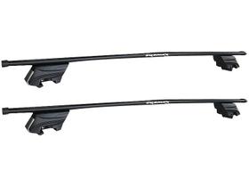 Rack para Carro Kia Carnaval 2016 até 2019 Eqmax Beta Aço 140cm Preto