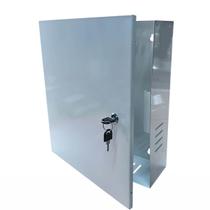 Rack Para Dvr Caixa Metálica Organizadora De Cftv Branco - Pa0007 - Inoaço Rack Para Dvr Caixa Metálica Organizadora De Cftv Branco - Pa0007 - Inoaço