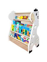 Rack Para Livros Infantil, Porta Livros Montessoriano De Girafa