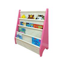 Rack Para Livros Infantil, Standbook Montessoriano Goiaba - Curumim Kids Room