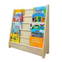 Rack Para Livros Infantil, Standbook Montessoriano Grande - Curumim Kids Room