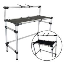 Rack para Mesa Controladora DJ Usb Titanium RDJ Control com Suporte de Apoio de Notebook