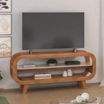 Rack Para Sala 60 Théo Cinamomo/off White Rack Para Sala 60 Théo Cinamomo/off White
