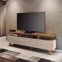 Rack para Sala Bancada de TV 70 Pol 200cm Zuri 2.0 H01 - D'Rossi