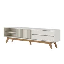 Rack para Sala Bancada de TV 75 Pol 200cm Licia C04 - D'Rossi Rack para Sala Bancada de TV 75 Pol 200cm Licia C04 - D'Rossi