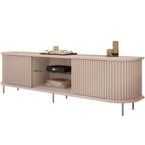 Rack Para Sala de Estar TV 75 Pol Atlantis D05 Off White - Lyam Decor