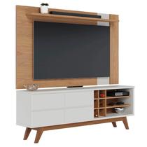 Rack para Sala Norena com Painel para Tv 70 Pol. Amélie C05 Freijó/Off White Matte - Mpozenato Rack para Sala Norena com Painel para Tv 70 Pol. Amélie C05 Freijó/Off White Matte - Mpozenato
