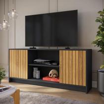 Rack Para Sala TV Até 40 Polegadas MDP Com Nicho e Prateleira 108cm - JM3 Móveis Rack Para Sala TV Até 40 Polegadas MDP Com Nicho e Prateleira 108cm - JM3 Móveis
