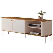 Rack Para Sala TV Até 58 Polegadas Moderno 2 Portas