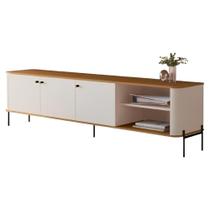 Rack Para Sala TV Até 70 Polegadas Moderno 3 Portas