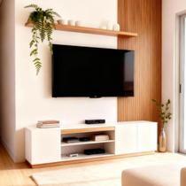 Rack Para Sala Tv Até 75 Polegadas Moderno Home Luxo Moderno