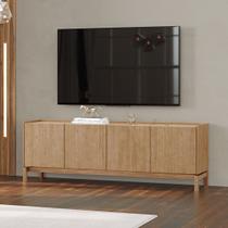 Rack para Tv 50 Polegadas 2 Portas 2 Gavetas 100% Madeira Maciça Barcelona