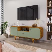 Rack Para TV 55 Polegadas Conceiçao Nature Pistache