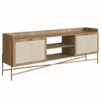 Rack Para TV 70 Pol Palhinha 28930 Linha Oslo Hanover Artesano