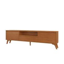 Rack Para TV 75'' Piazza New 3 Gavetas 2,37m 100% MDF COR:NATURALLE
