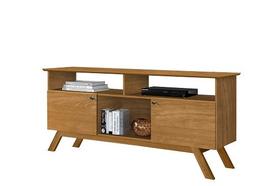 Rack para TV Amsterdã Nature - Tebarrot Móveis Rack para TV Amsterdã Nature - Tebarrot Móveis