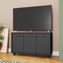 Rack para TV até 40 Polegadas 3 Porta com Rodízio BR113 BRV Móveis
