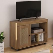 Rack para TV até 42 Polegadas 1 Porta Rodízios Sampa Artely