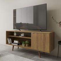 Rack para TV Até 42 Polegadas 1 Portas R1486 Amêndoa - Tecno Mobili